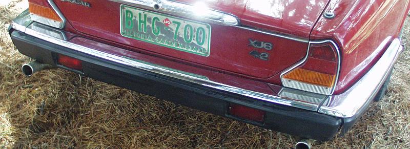 XJ6 Jaguar SIII Rear Bumper.JPG - OLYMPUS DIGITAL CAMERA